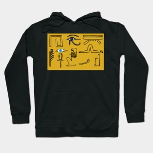 Egyptian Hieroglyphics Hoodie